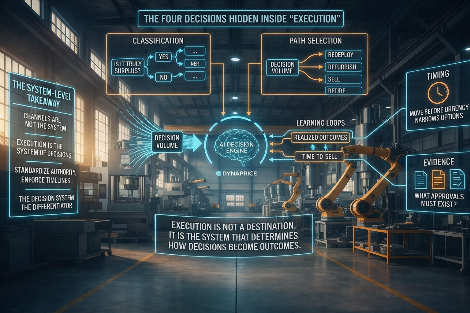 Execution Is Not a Channel — It's a Decision System